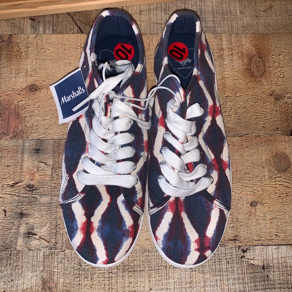 Rocket Dog Jumpin Boca Tie Dye Gym Shoe 10 NWT